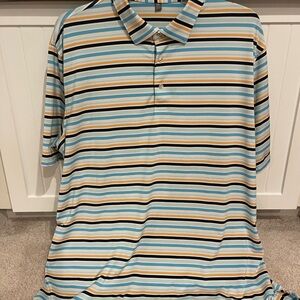 Peter Millar Multicolor Striped Polo Shirt